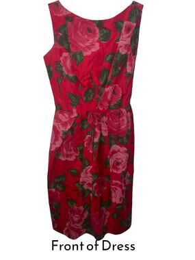 Vintage Couture Custom Fitted Dress 1950s-1960s fashion EUC